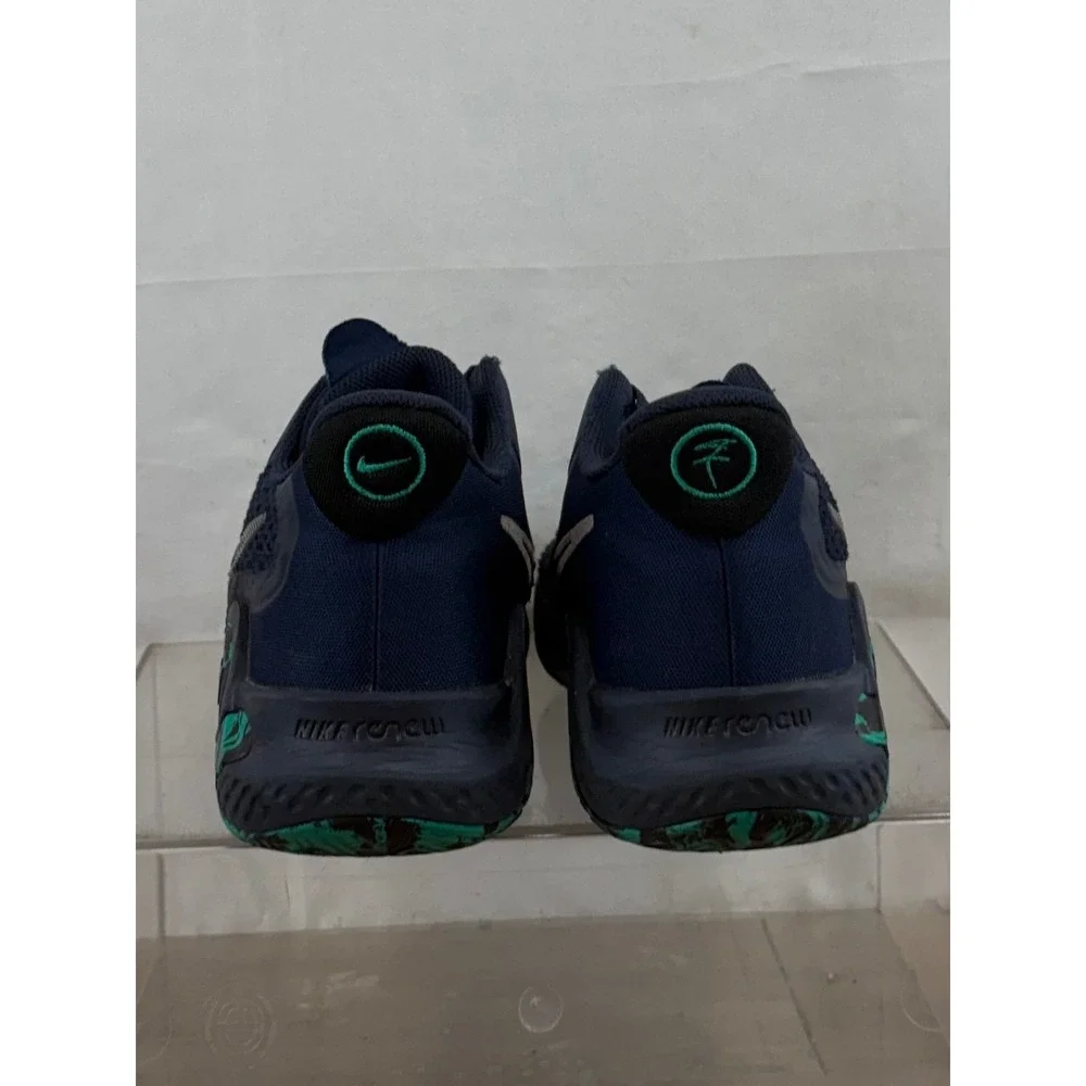 Nike KD Trey 5 IX Mens Basketball Shoes Navy Green CW3400 400 Size 8.5